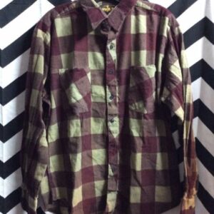 Photo detail:FLANNEL SHIRT - SOFT W/BUFFALO CHECK DESIGN