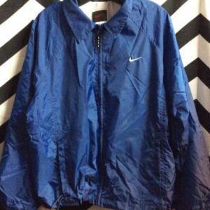 Photo detail:BASIC NIKE WINDBREAKER - ZIP-UP W/EMBROIDERED BACK LOGO