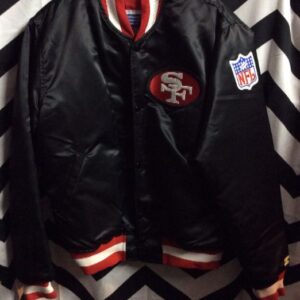 Photo detail:49ERS STARTERS JACKET W/ORNATE LETTERS ON BACK