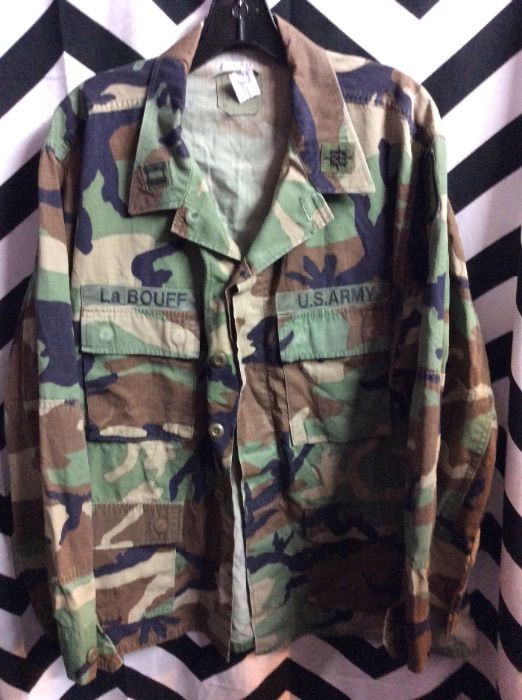 CLASSIC CAMO PRINT JACKET PATCHES as-is 1
