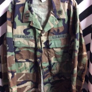 Photo detail:CLASSIC ARMY JACKET W/CAMO PRINT