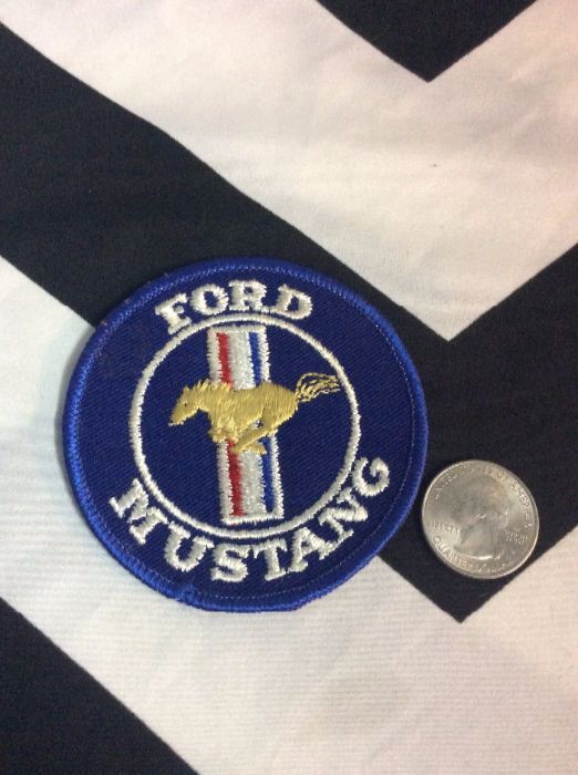 PATCH Ford Mustang Horse Round 1