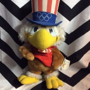 Photo detail:1984 LA SUMMER OLYMPICS STUFFED ANIMAL - SAM THE EAGLE