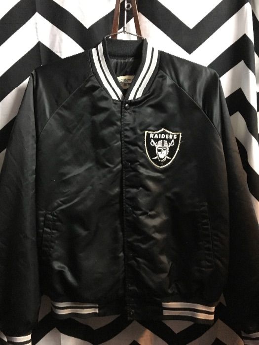 CHALK LINE RAIDERS JACKET LARGE BACK LETTERING as-is 1