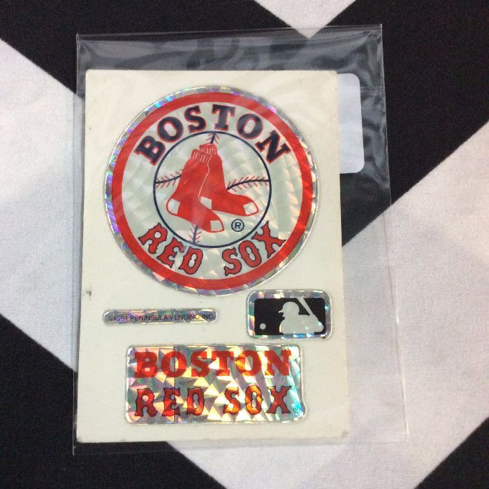 STICKER BOSTON RED SOX VENDING CARD *old stock 1
