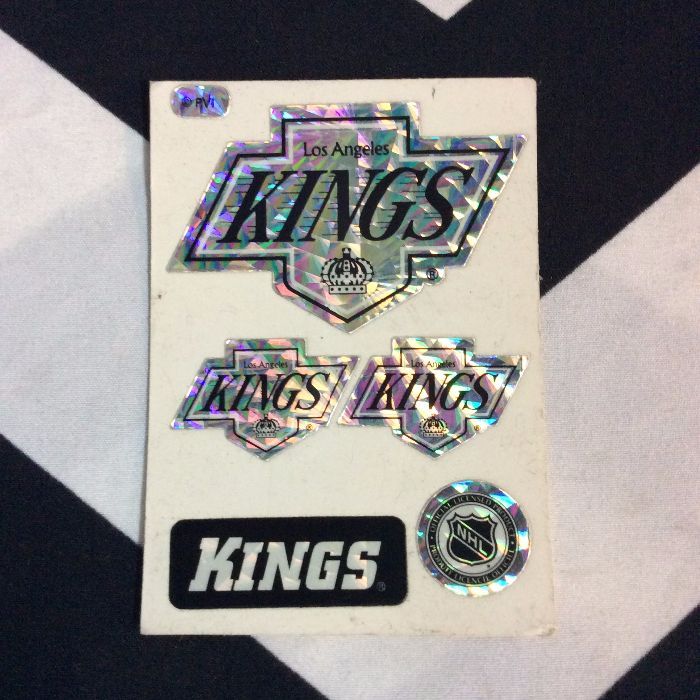 STICKER LA KINGS VENDING CARD *old stock 1