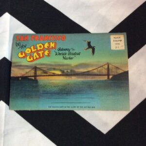 Photo detail:POSTCARD BOOK - GREETINGS FROM SAN FRANCISCO, CALIFORNIA