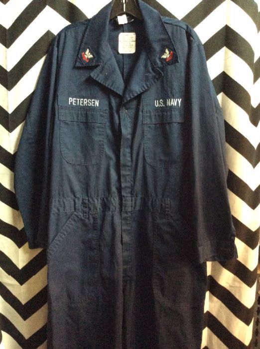US NAVY ISSUED JUMPSUIT ZIP DOWN 1