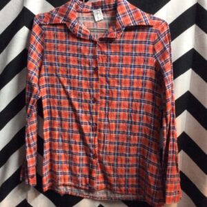 Photo detail:RETRO SHIRT - THIN - PLAID DESIGN