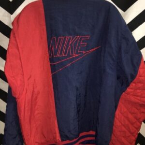 Photo detail:NIKE WINDBREAKER JACKET - QUILTED ARMS - TWO TONED