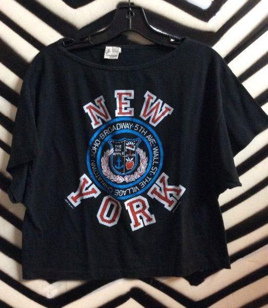 product details: NEW YORK T-SHIRT - CROPPED photo