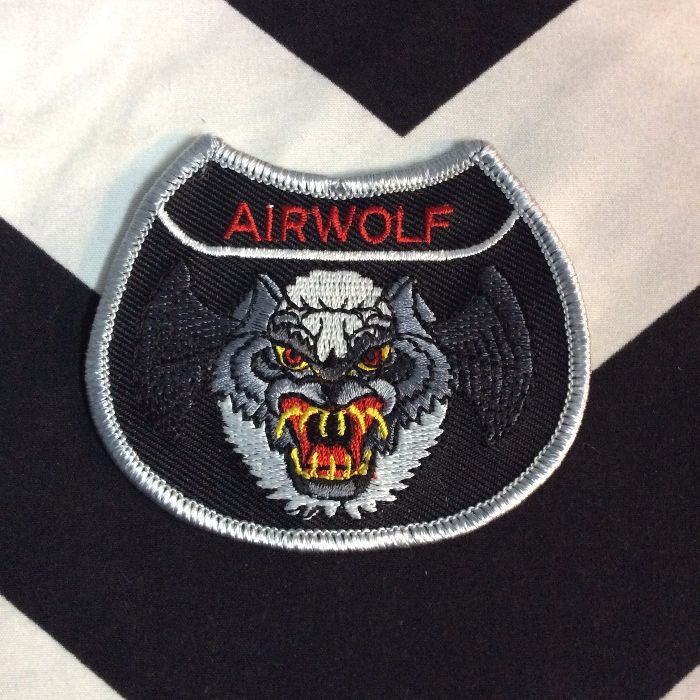BW Patch- Air Wolf Patch 1 PM-34 1