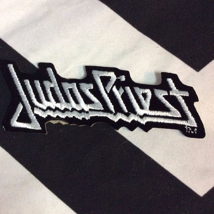 BW PATCH- Judas Priest Classic Logo Patch 4091 1