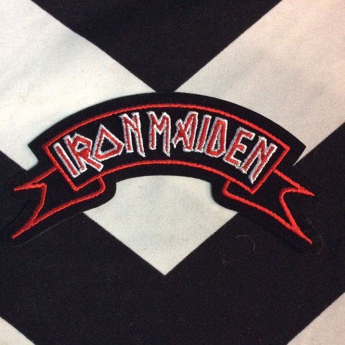 BW PATCH- 4167 Iron Maiden Banner Patch 1