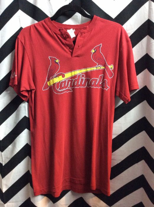ST. LOUIS CARDINALS BASEBALL STYLE TSHIRT AS-IS 1