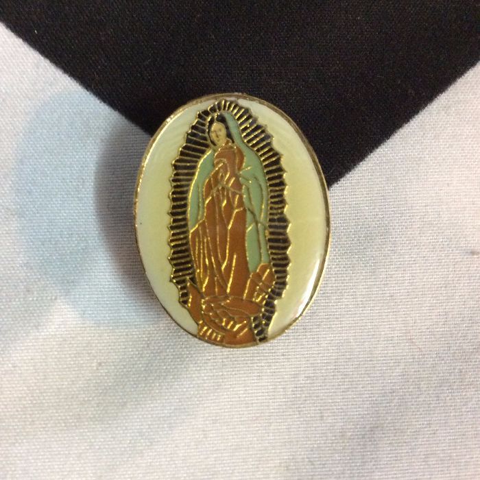 BW PIN- Virgin de Guadalupe 1