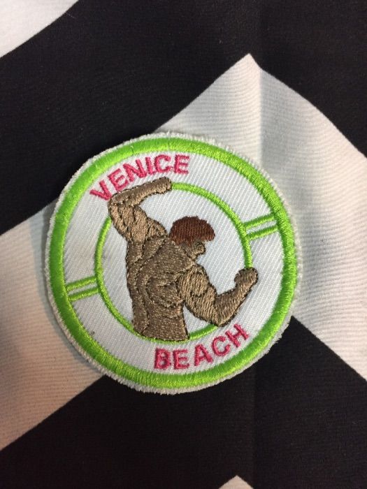 BW PATCH Venice Beach Muscle Man 1