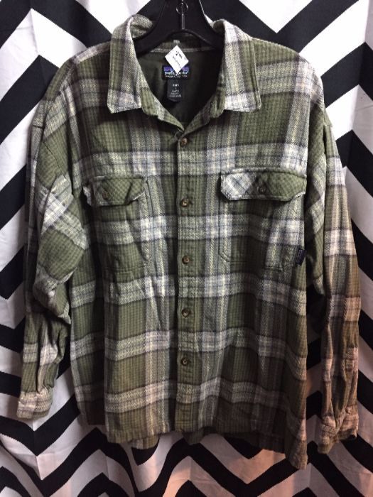 Patagonia Flannel Shirt – Plaid Design Ls Bd | Boardwalk Vintage