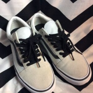 Photo detail:VANS SHOES - LEATHER & SUEDE W/CONTRASTING TRIM