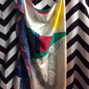 Photo detail:SCARF – SQUARE – SAILBOAT SCENE DESIGN