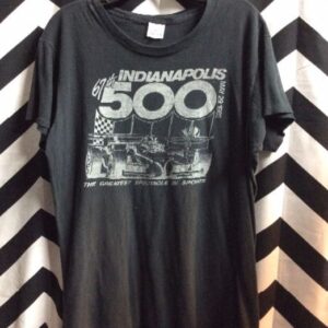 Photo detail:TSHIRT- INDIANAPOLIS 500 1983 SOFTY