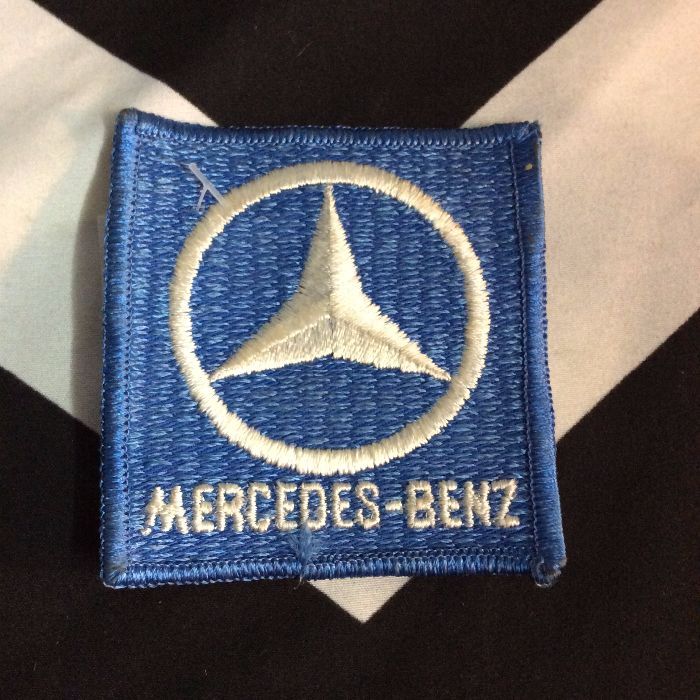 PATCH OLD STOCK MERCEDES BENZ LOGO BABY BLUE *deadstock 1