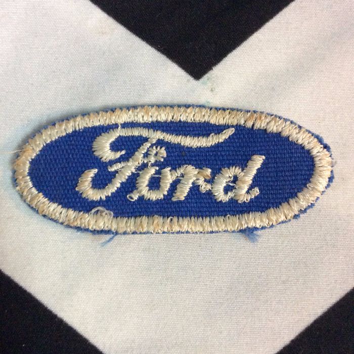 PATCH- Ford Emblem X-Small Oval *OLD STOCK* 1