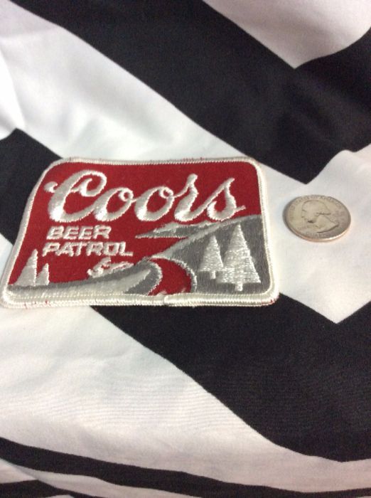 PATCH- Coors Beer Patrol *old stock 1