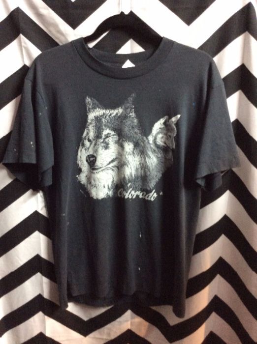 T SHIRT COLORDO WOLF AND CUB as is 1