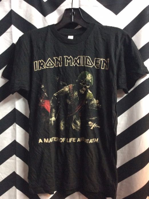 TSHIRT- Iron Maiden A Matter of Life and Death 1