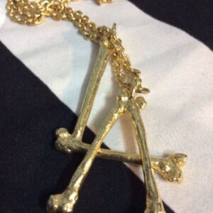 Photo detail:NECKLACE - BONES IN LA DESIGN - GOLD