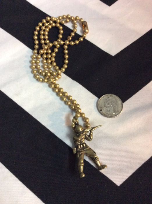 Brass Army Ranger Necklace 3