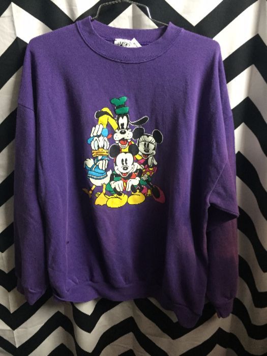 PULLOVER MICKEY MOUSE & FRIENDS SWEATSHIRT 1