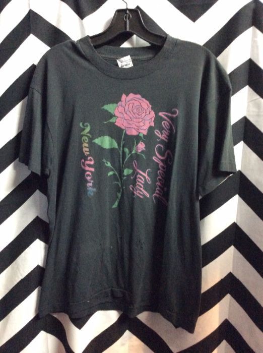TSHIRT- NEW YORK VERY SPECIAL LADY ROSE SOFTY 1