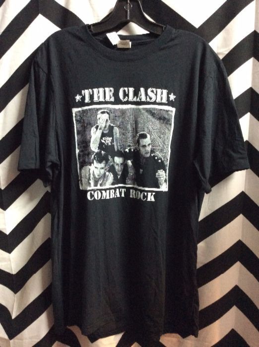 T-shirt – The Clash – Combat Rock | Boardwalk Vintage