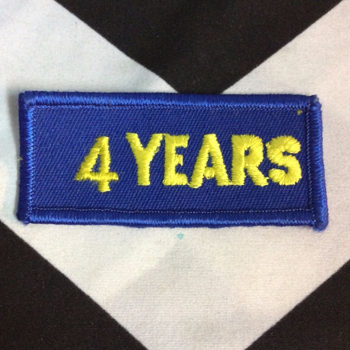 PATCH 4 YEARS 1
