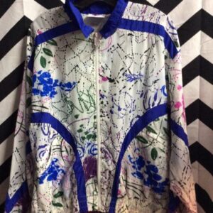 Photo detail:1980'S REEBOK WINDBREAKER JACKET CRAZY PRINTED