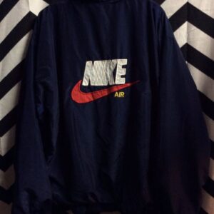 Photo detail:NIKE BOMBER JACKET - APPLIQUED FULL BACK DESIGN - THIN