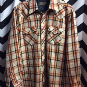 Photo detail:FLANNEL SHIRT - PLAID DESIGN - SOFT