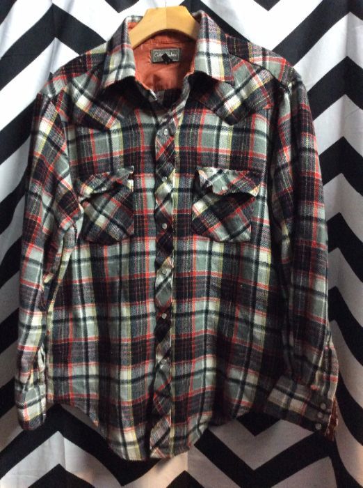 LS BD Pearl Buttons Black Red White Gray Plaid Craig Andrew 4K 1