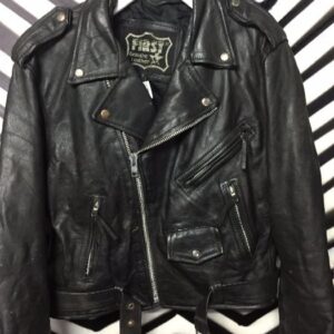 Photo detail:REVEREND WILD BILL SCREAMING EAGLE HEAVY LEATHER MOTORCYCLE JACKET