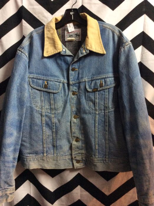 product details: LEE DENIM JACKET - FULLY LINED - STORM RIDER photo