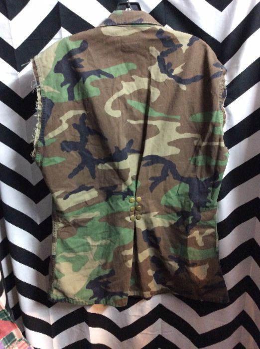 Upcycled LV Stud Army Camo Jacket 7 – PCH The Label