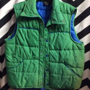 Photo detail:RETRO VEST – QUILTED – SNAP-UP