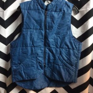 Photo detail:RETRO VEST - QUILTED - ZIP-UP - THIN