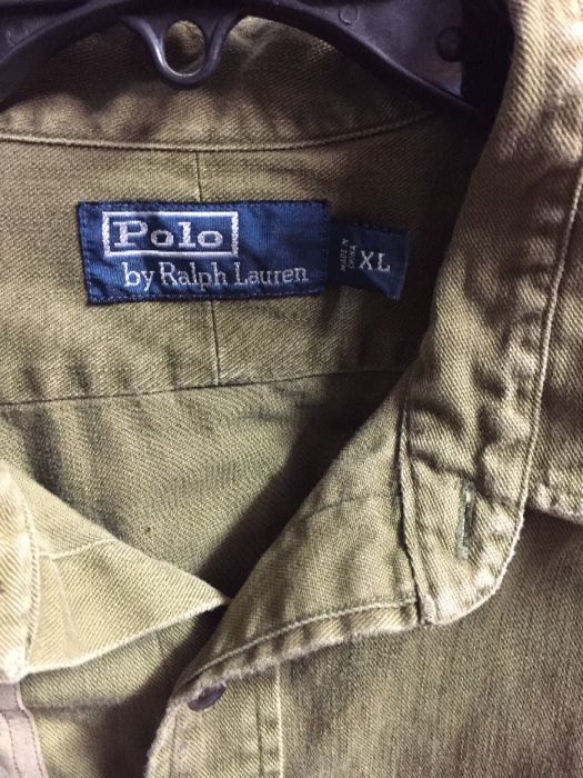 Ralph Lauren Hunting Shirt – W/shoulder Patch | Boardwalk Vintage