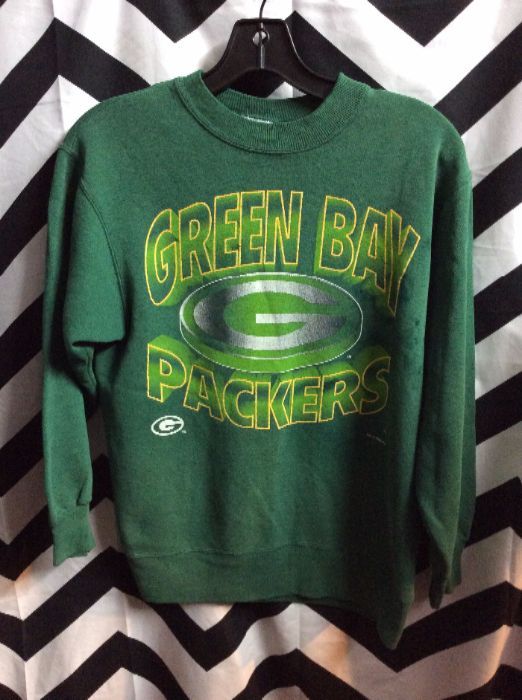 SWEATSHIRT GREEN BAY PACKERS AS IS Small fit 1