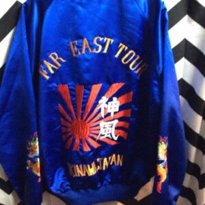 Photo detail:SOUVENIR BOMBER JACKET - ZIP-UP - FAR EAST TOUR - OKINAWA, JAPAN