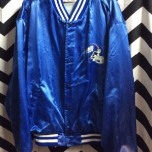 Photo detail:BASEBALL STYLE JACKET - SATIN - NY GIANTS - LIGHT WEIGHT