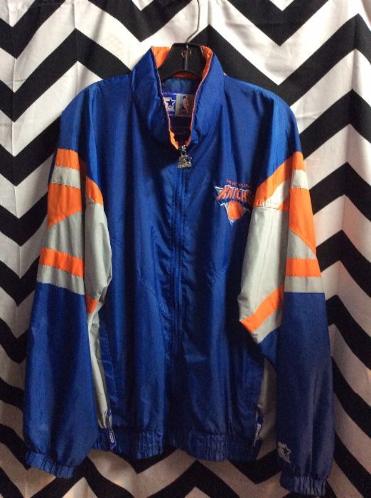 Starter Sports Jacket – Zip-up – New York Knicks | Boardwalk Vintage